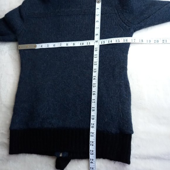 Zadig Voltaire Alpaca Wool High Neck Zip Sweater (S) - Picture 11 of 11